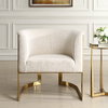 Bellina Plush Barrel Chair, Accent Chair by Uttermost, 28" width x 31" height x 29" depth thumbnail 2