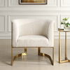 Bellina Plush Barrel Chair thumbnail 1