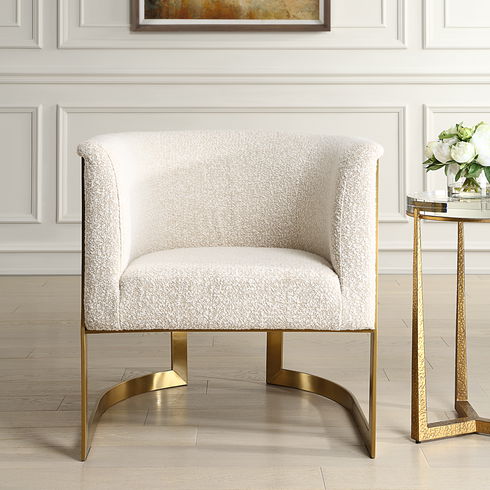 Bellina Plush Barrel Chair