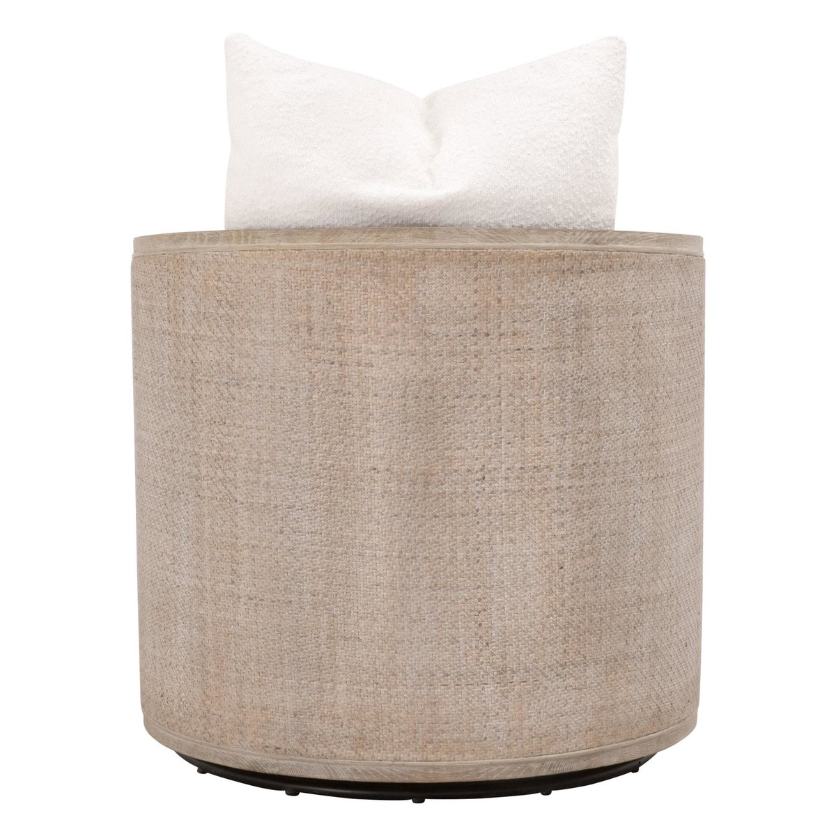 McGuire Swivel Club Chair, Accent Chair by Essentials for Living, 30" width x 35" height x 34.25" depth View 5