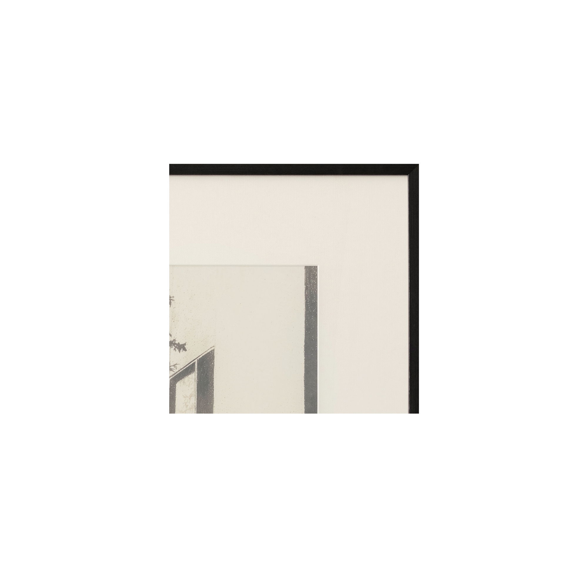 Retreat 1 Framed Print, Painting by Moe's Home, 24" width x 32" height x 1.75" depth View 4