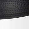 Karina 36' Round Matte Black Hammered Metal Dome Pendant Light, by Mercana, 36" length x 36" width x 21" height thumbnail 7