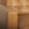 Olaf  Tan Leather Sofa, Sofas & Sectional by Mercana, 88.19" length x 37.8" width x 35.04" height thumbnail 13
