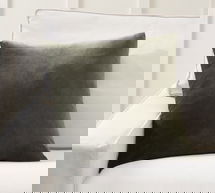 Online Designer Bedroom Everywhere Velvet Pillow & Down Feather Insert Bundle, 20" x 20", Moss