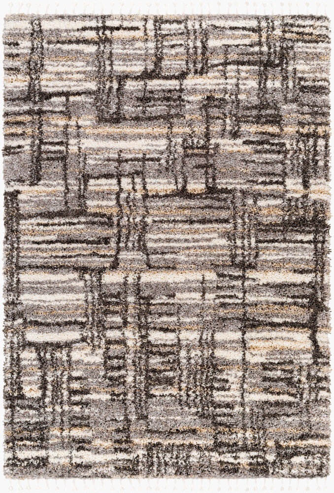 Jakarta Machine Woven Rug, by Surya, 1'3.75" length x 1'3.75" width