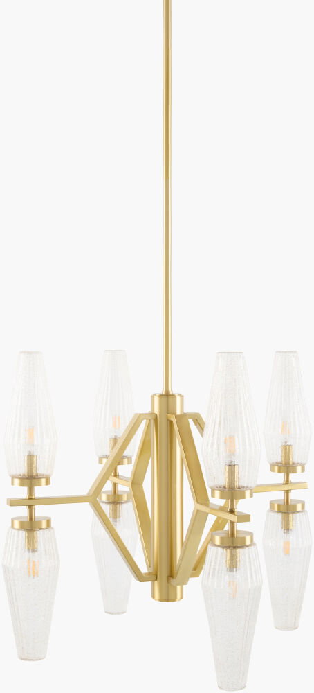 Caelis Chandelier, by Surya, 81" length x 24" width x 23" height