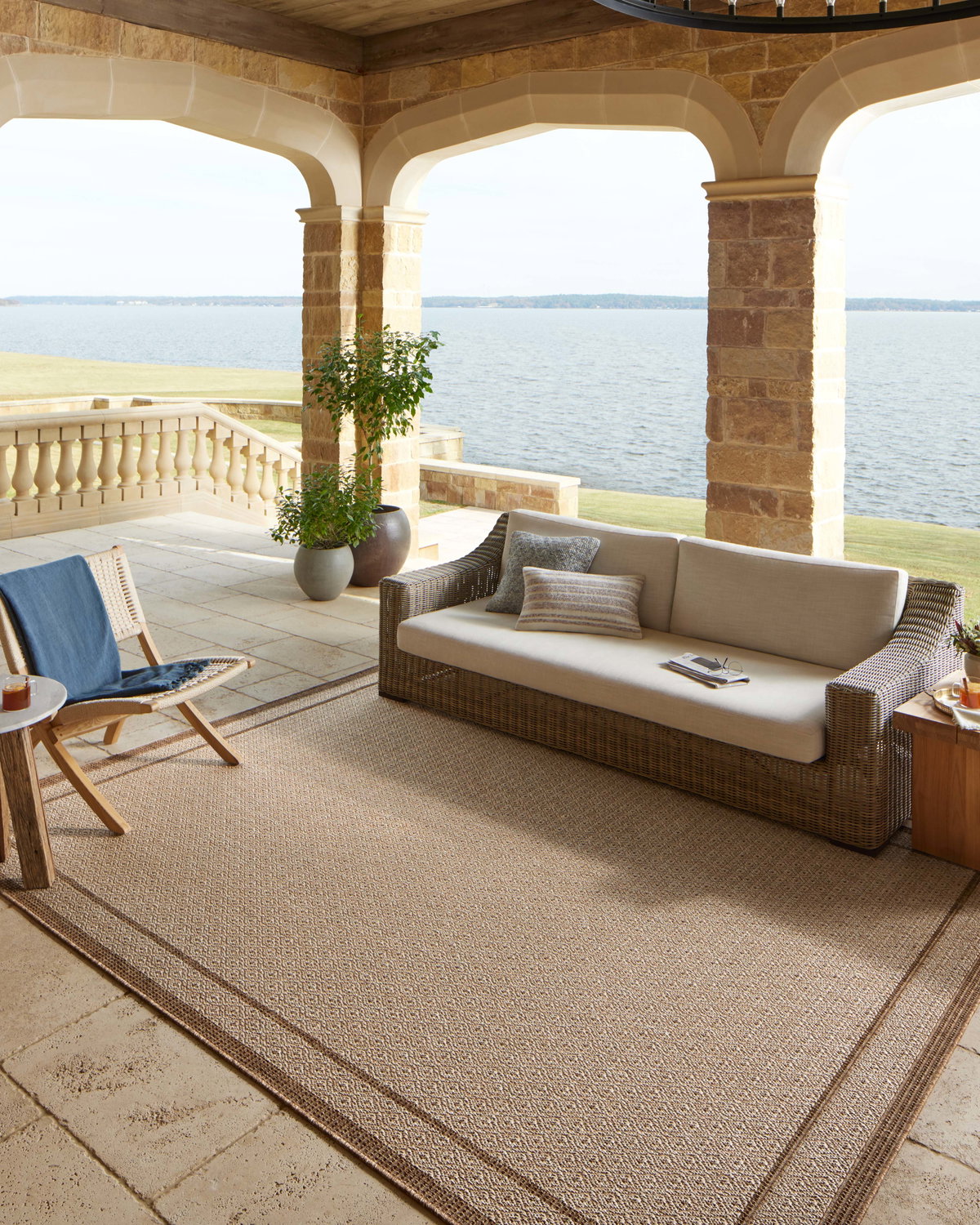 Loloi Merrick Rug, 7'8" length x 7'8" width View 2