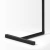 Ballatine 15L x 15W x 27H Brown Wood Round Top with Black Metal Base Accent Table, Side & End Table by Mercana, 15" length x 15" width x 27" height thumbnail 8