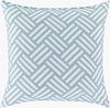 Basketweave Accent Pillow, Decorative Pillow by Surya, 20" length x 20" width thumbnail