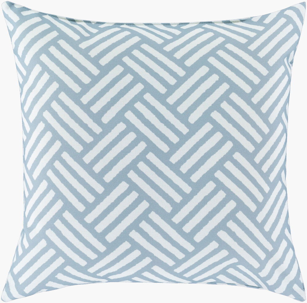 Basketweave Accent Pillow, Decorative Pillow by Surya, 20" length x 20" width