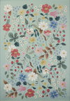 Rifle Paper Co. x Loloi Perennial Rug, 2'5" length x 7'8" width thumbnail 1