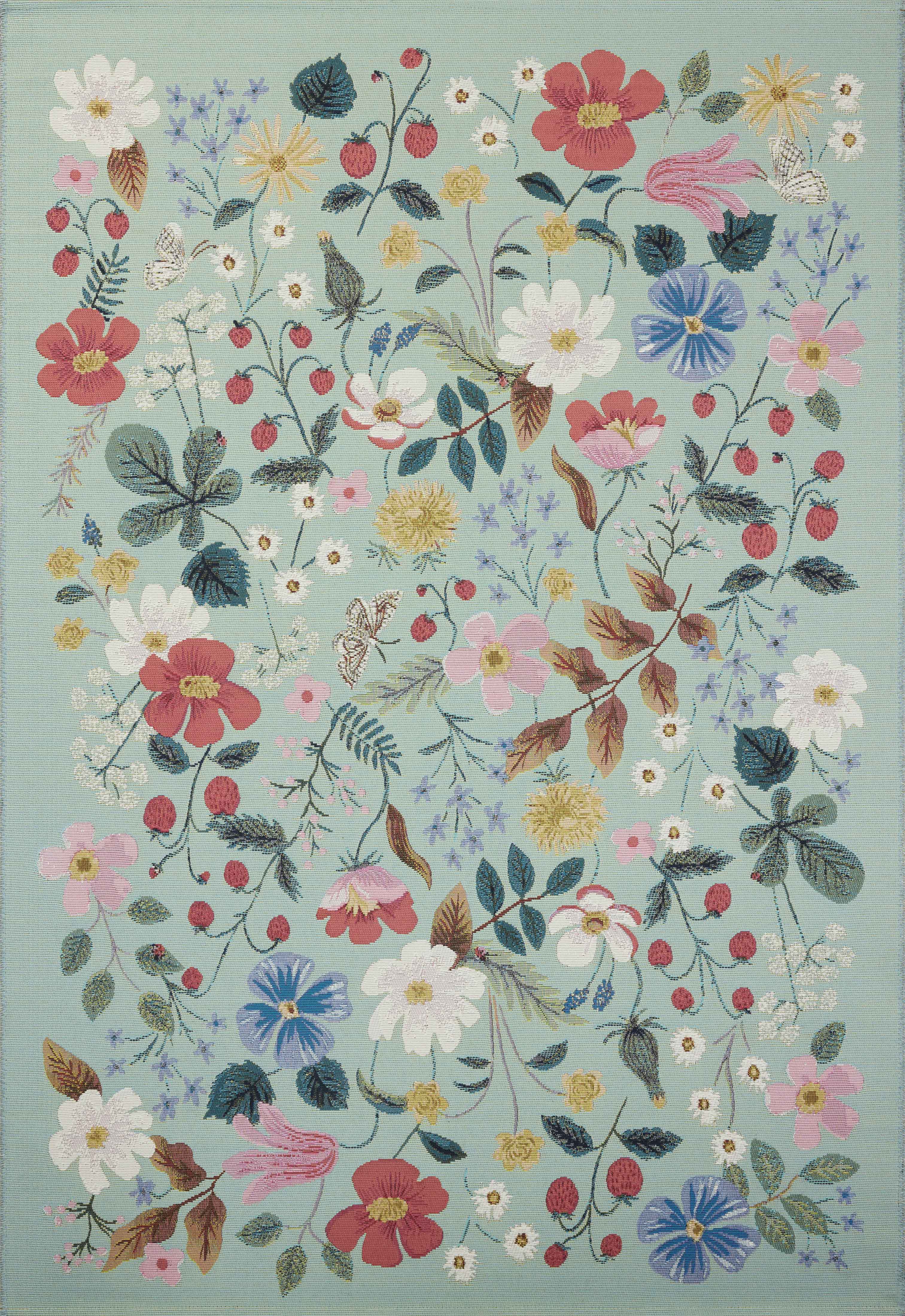 Rifle Paper Co. x Loloi Perennial Rug large image 