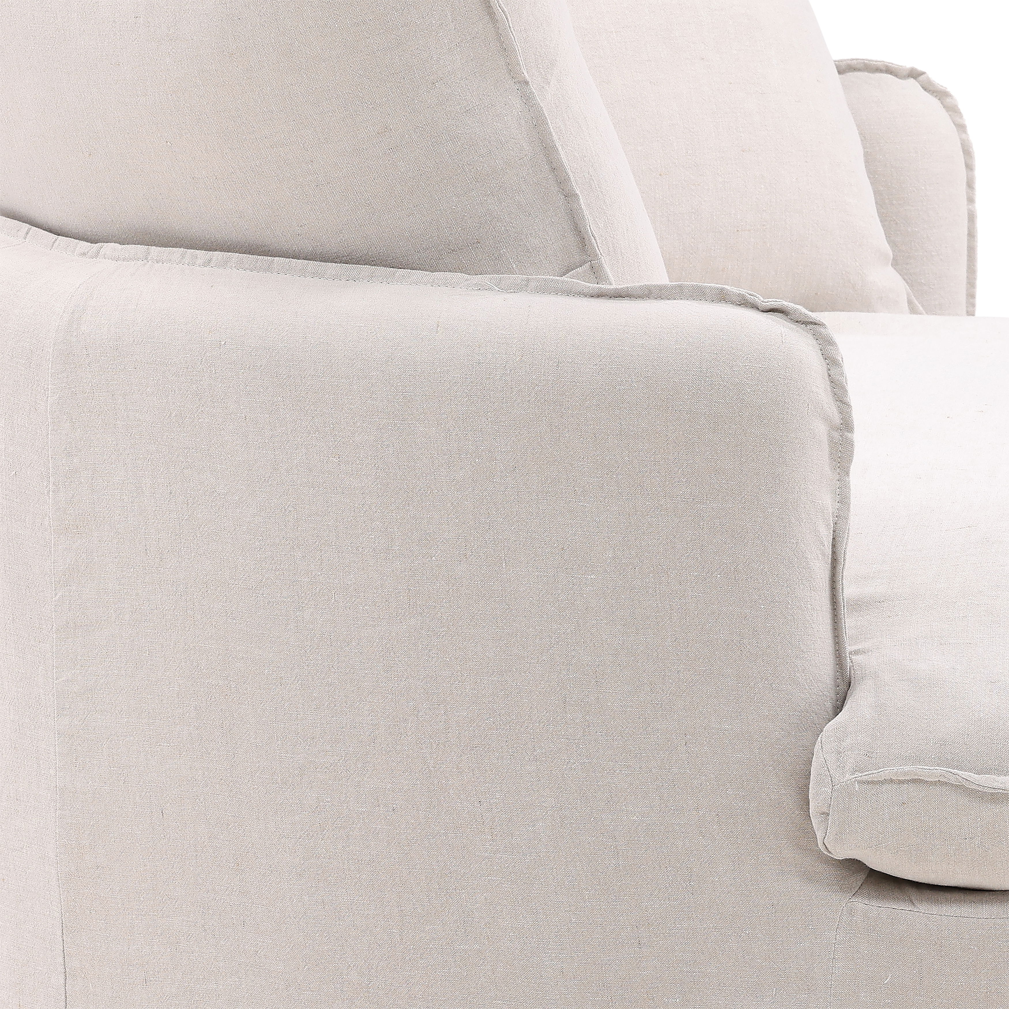 Norris Lounger Frame, Sofas & Sectional by Dovetail, 54" width x 25" height x 53" depth View 7