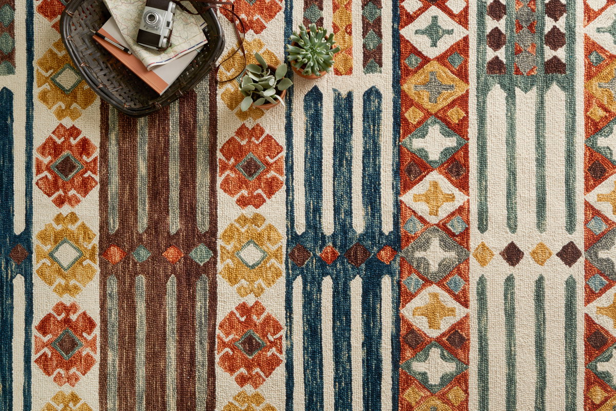 Loloi Zharah Rug, 1'6" length x 1'6" width View 5