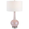 Rosa Pink Glass Table Lamp, by Uttermost, 16" width x 29" height x 16" depth thumbnail 1