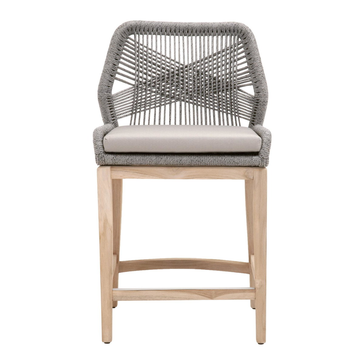 Loom Outdoor Counter Stool, Dining Chair by Essentials for Living, 23.5" width x 40.5" height x 22" depth View 1