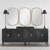 Aiken Dark Walnut 2 Door Cabinet, Cabinets & Chest by Uttermost, 43.25" width x 31.12" height x 16" depth thumbnail 2