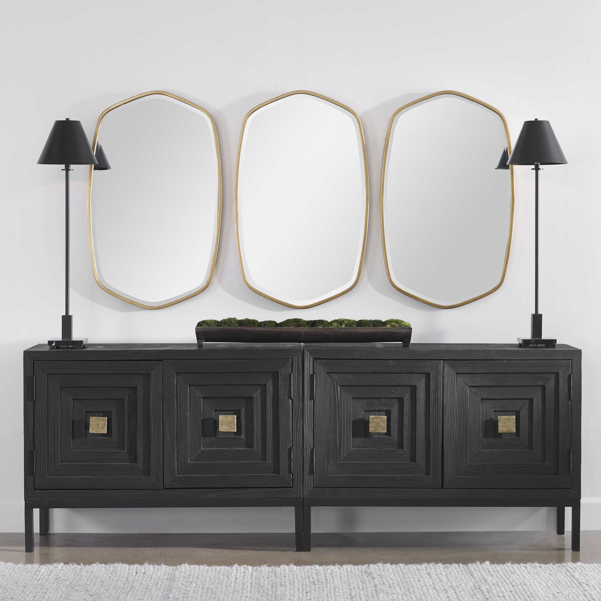 Aiken Dark Walnut 2 Door Cabinet large image 
