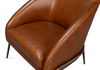 Simmons Leather Chair, Havana Brown thumbnail 11