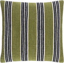 Online Designer Combined Living/Dining Bold Stripes Pillow with Insert