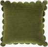 Corduroy Quarters Accent Pillow, Decorative Pillow by Surya, 18" length x 18" width thumbnail