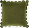 Corduroy Quarters Accent Pillow Down, Decorative Pillow by Surya, 20" length x 20" width thumbnail