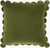 Corduroy Quarters Accent Pillow Poly, Decorative Pillow by Surya, 18" length x 18" width thumbnail