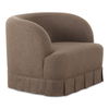 Maren Swivel Chair Brown, Accent Chair by Moe's Home, 32" width x 26.5" height x 30" depth thumbnail 2