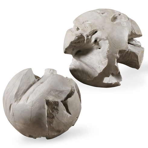 Ermanno Teak Balls S/2