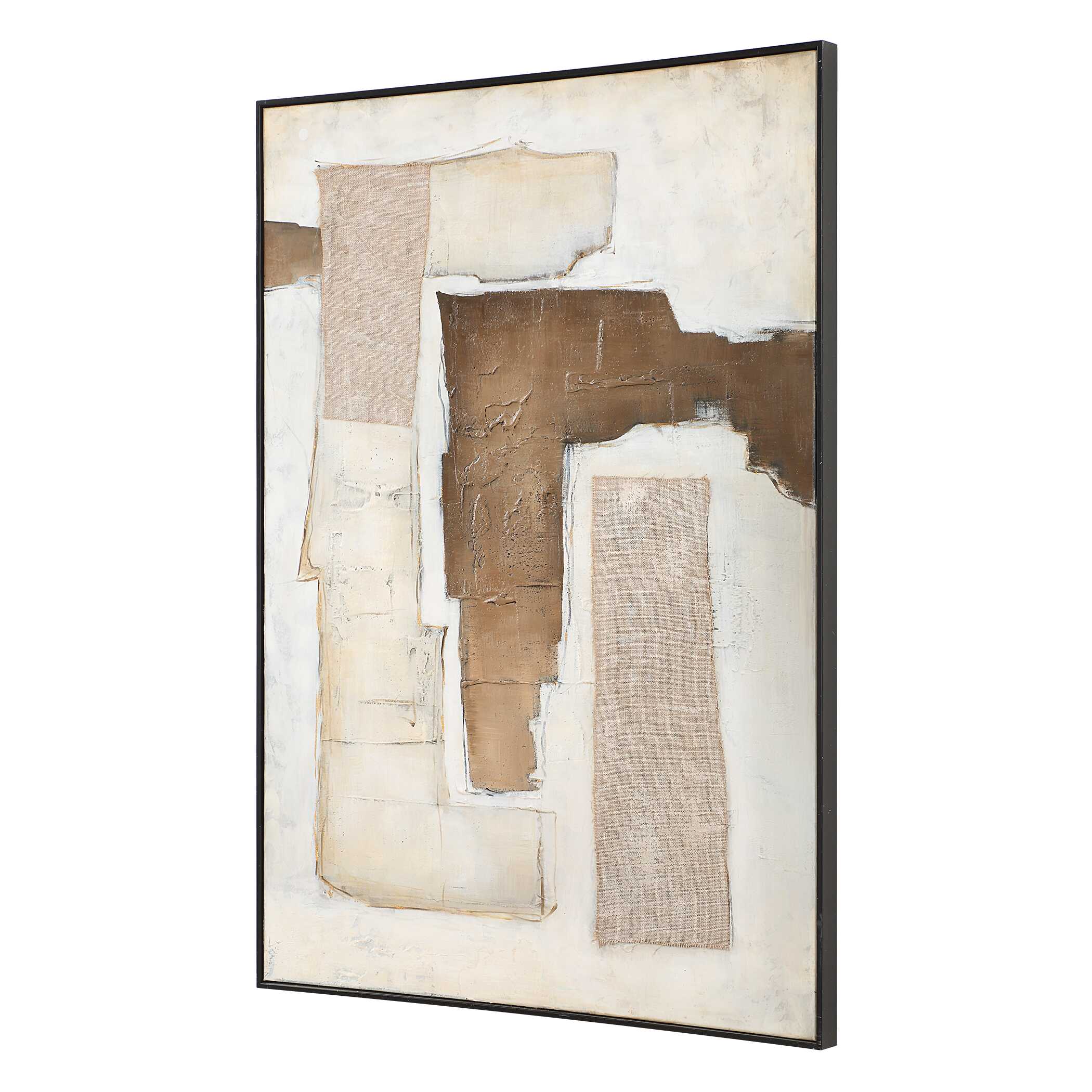 Interference Hand Painted Canvas, Painting by Uttermost, 41" width x 59" height x 2" depth View 4