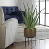 Arabia Aloe Planter, Artificial Plants & Flower by Uttermost, 19.7" width x 37" height x 19.7" depth thumbnail 2