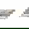 Inou Elements Modular Two-seater Sofa, Outdoor Furniture by Crescent Garden, 4'7.8" width x 2'2.4" height x 2'3.8" depth thumbnail 1