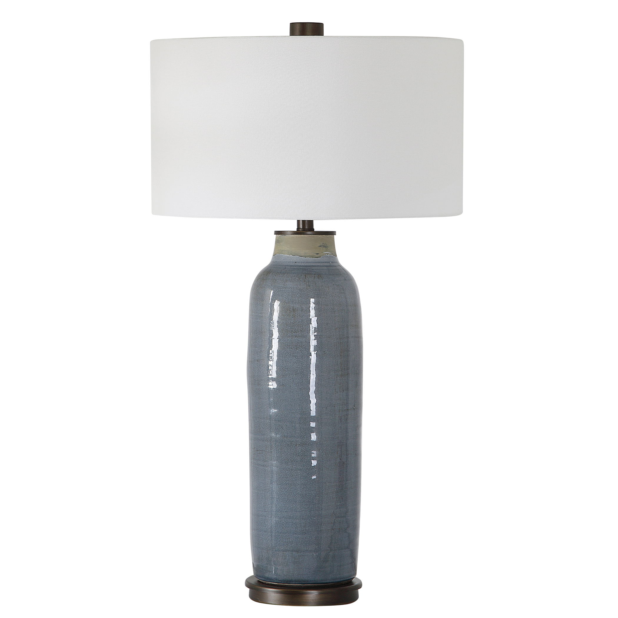 Vicente Slate Blue Table Lamp large image 