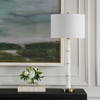 Unify Alabaster Table Lamp, by Uttermost, 14" width x 32.25" height x 14" depth thumbnail 4