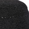 Gumdrop Black Ottoman, by Uttermost, 18" width x 17" height x 18" depth thumbnail 4