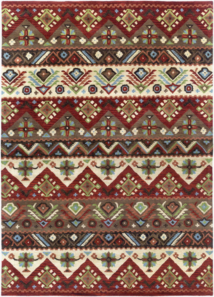 Dream Handmade Rug, by Surya, 1'6" length x 1'6" width
