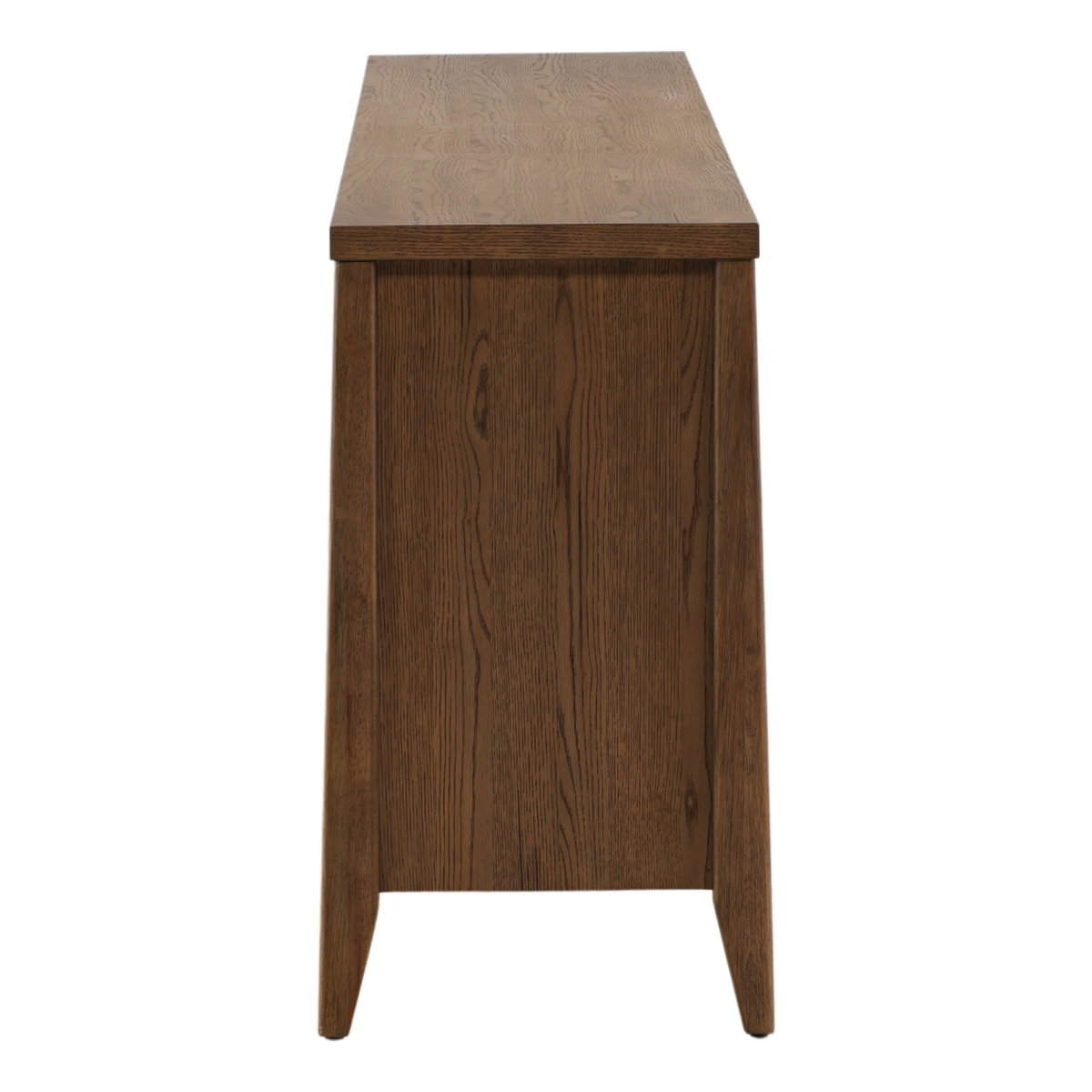 Atley Sideboard Brown, Sideboards & Buffet by Dovetail, 95.5" width x 34.2" height x 19.25" depth View 3