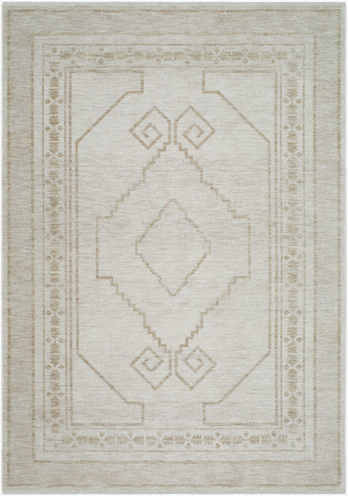 Emory Machine Woven Rug, by Surya, 3'9.28" length x 2'3.56" width