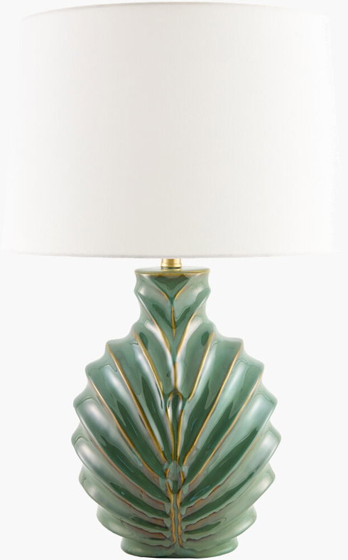 Pearl Frond Accent Table Lamp
