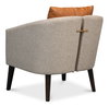 Bronson Tub Chair, by Sarreid, 2'7" length x 2'6" width x 2'8" height thumbnail 11