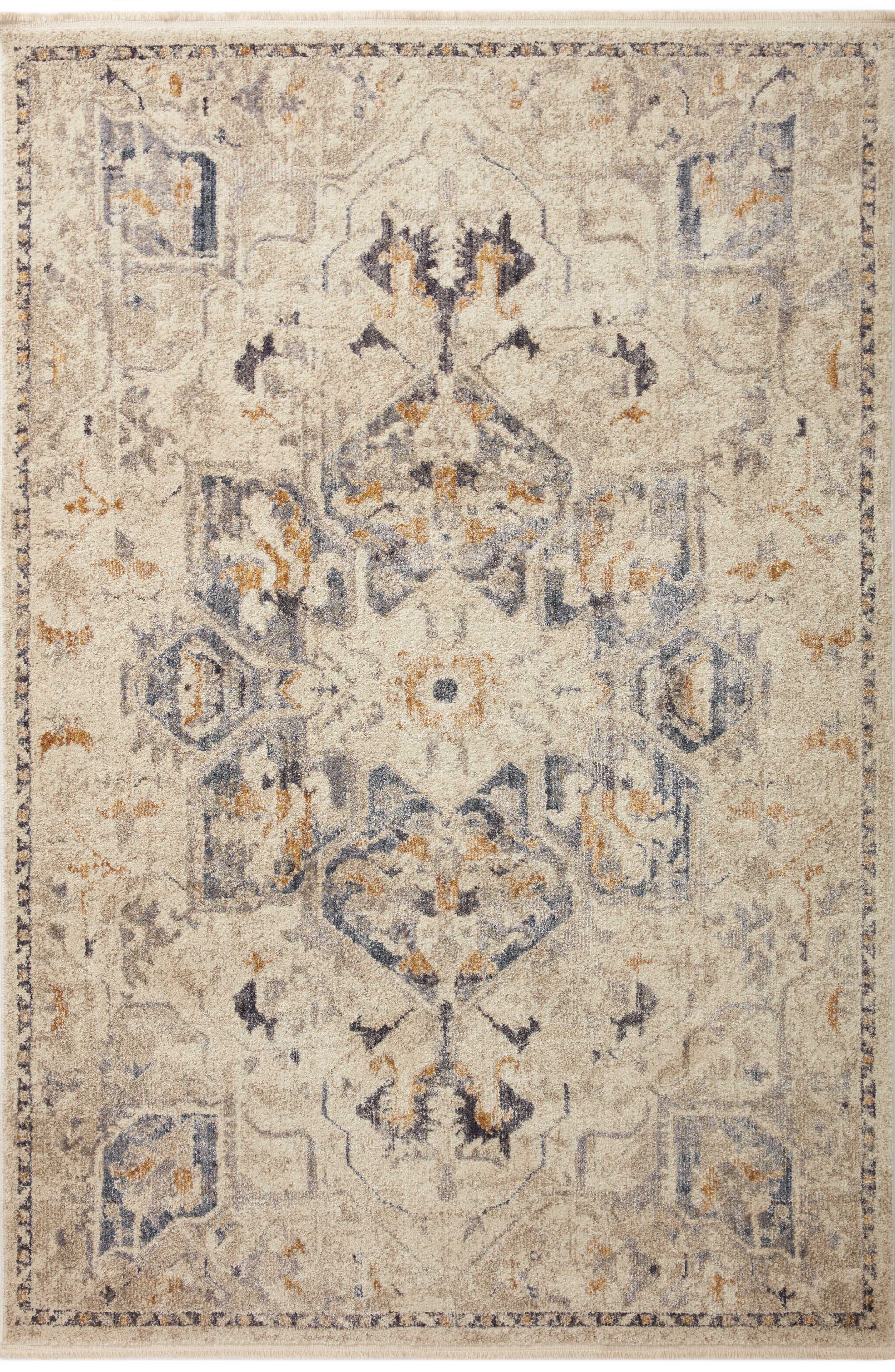Magnolia Home by Joanna Gaines x Loloi Janey Rug, 5'3" length x 7'8" width