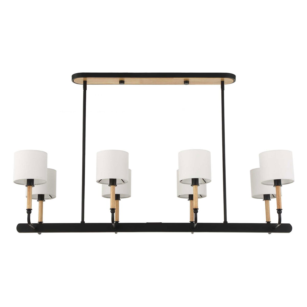 Franconia 8 Light Pendant, by Uttermost, 48" width x 12.5" height x 14" depth View 7