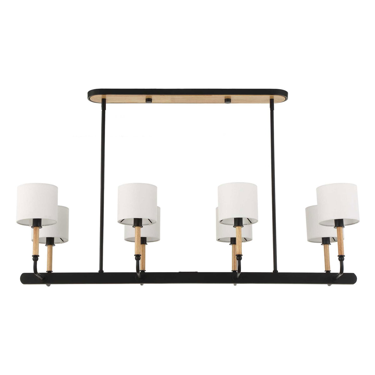 Franconia 8 Light Pendant, by Uttermost, 48" width x 12.5" height x 14" depth View 7