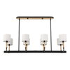 Franconia 8 Light Pendant, by Uttermost, 48" width x 12.5" height x 14" depth thumbnail 7