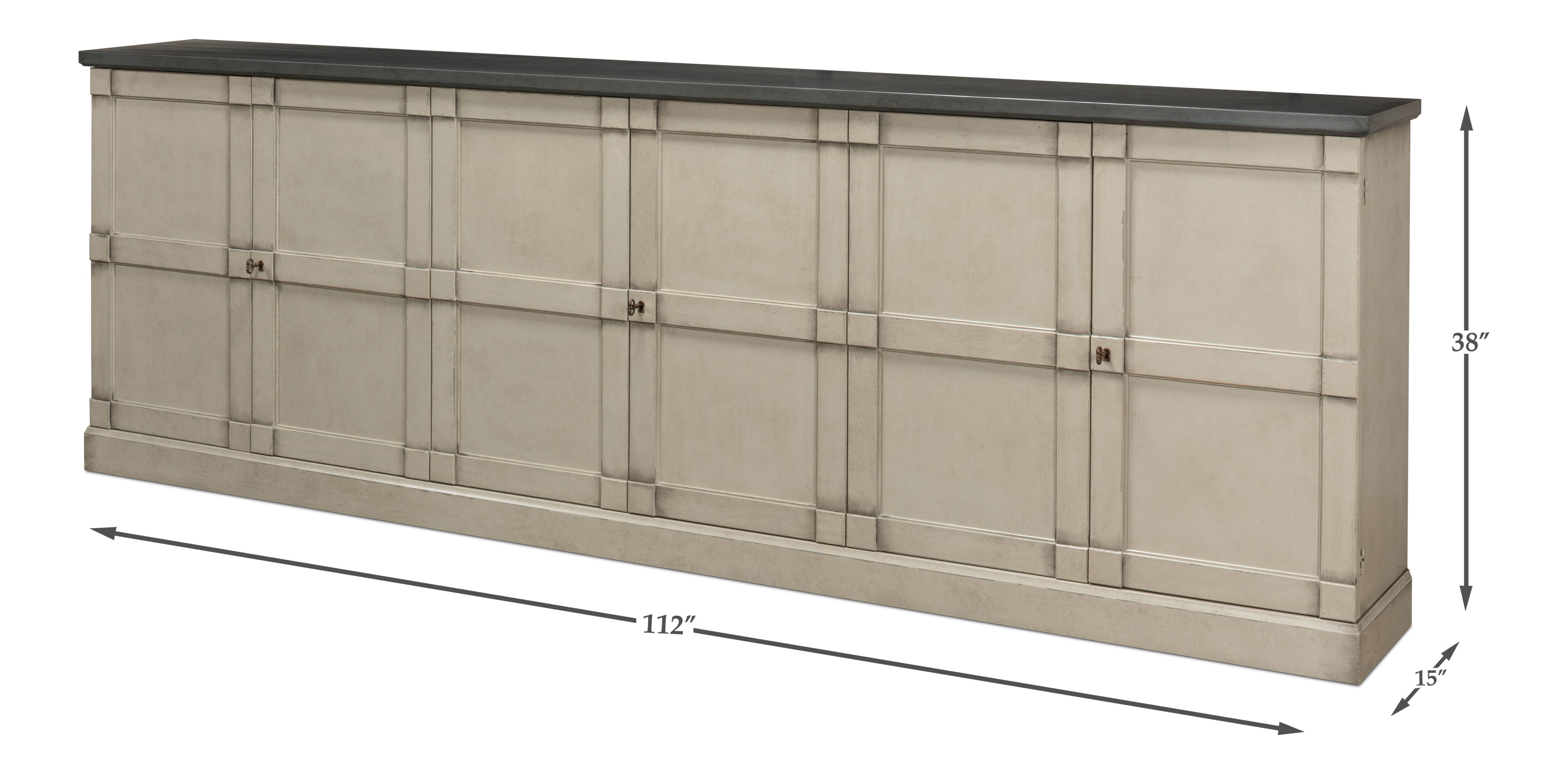 Luciana Wood Drs Buffet 112 W.Gry S.Gry large image 