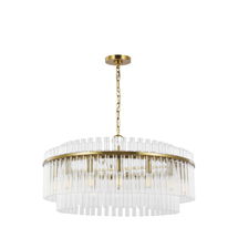 Online Designer Bedroom Beckett 16 - Light Crystal Drum Chandelier by Chapman & Myers