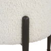 Arles White Shearling Ottoman thumbnail 5