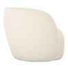 Rae Outdoor Accent Chair Cream, Outdoor Chair by Moe's Home, 2'8" width x 2'2" height x 2'5" depth thumbnail 3