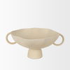 Radka Beige Textured Large Metal Decorative Bowl thumbnail 3