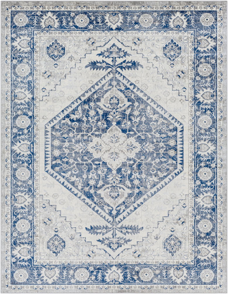 Monaco Machine Woven Rug, by Surya, 1'3.75" length x 1'3.75" width